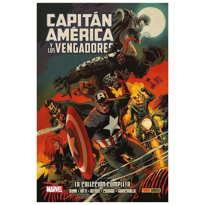 100% Marvel HC. Capitán América y Los Vengadores: La colección completa