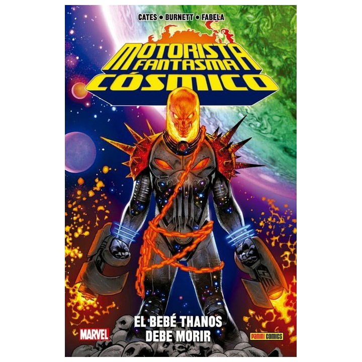 100% Marvel HC. Motorista Fantasma Cósmico: El bebé thanos debe morir