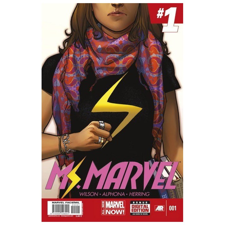 Marvel Facsímil. Ms. Marvel 1