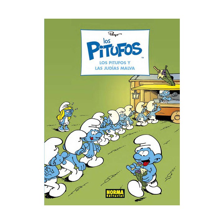 Los Pitufos 36. Los Pitufos Y Las Judías Malva