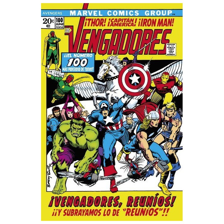 Marvel Facsímil. The Avengers 100