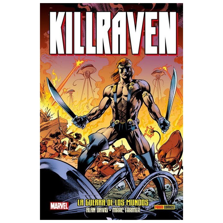 100% Marvel HC. Killraven de Alan Davis