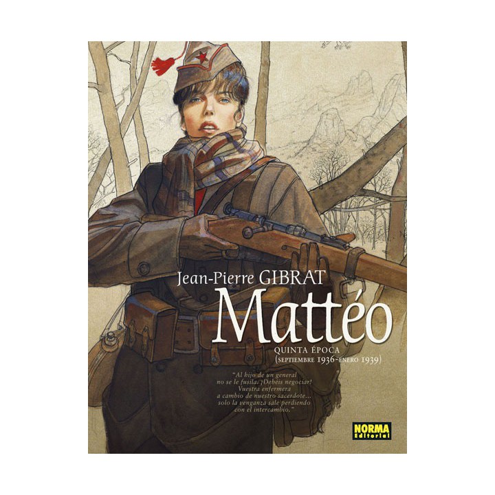 Mattéo. Quinta época: Septiembre 1936 - Enero 1939