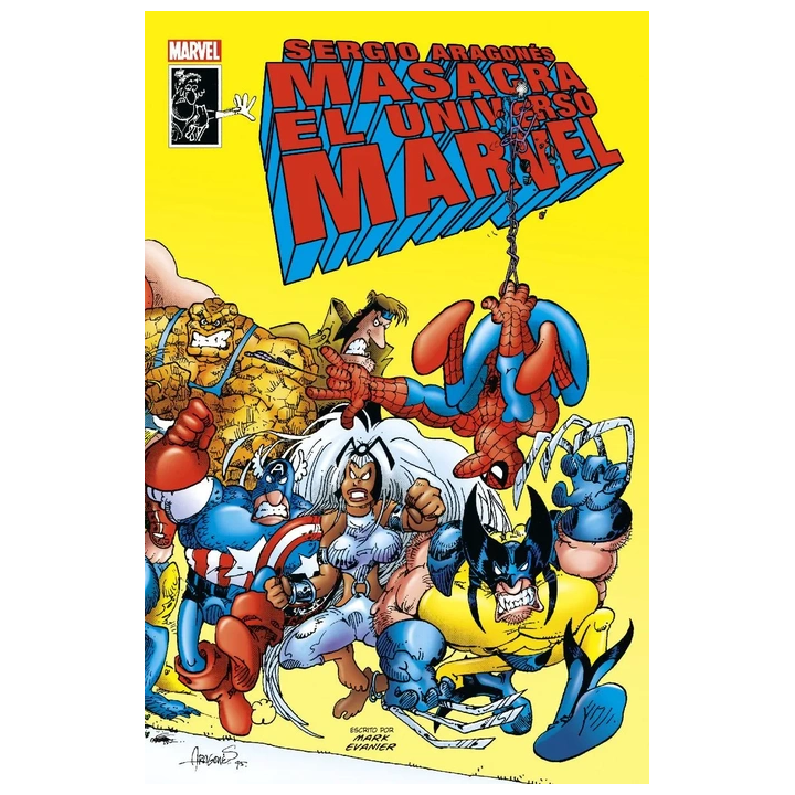 Sergio Aragones Masacra Al Universo Marvel