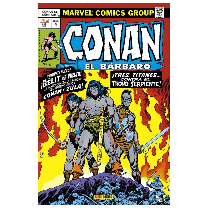 Conan El Barbaro: La Etapa Marvel Original 04.