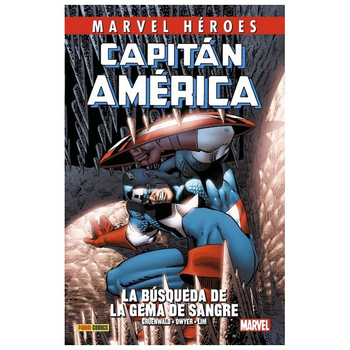 Cmh 104: Capitan America De Mark Gruenwald 03. En Busca De La Gema De Sangre
