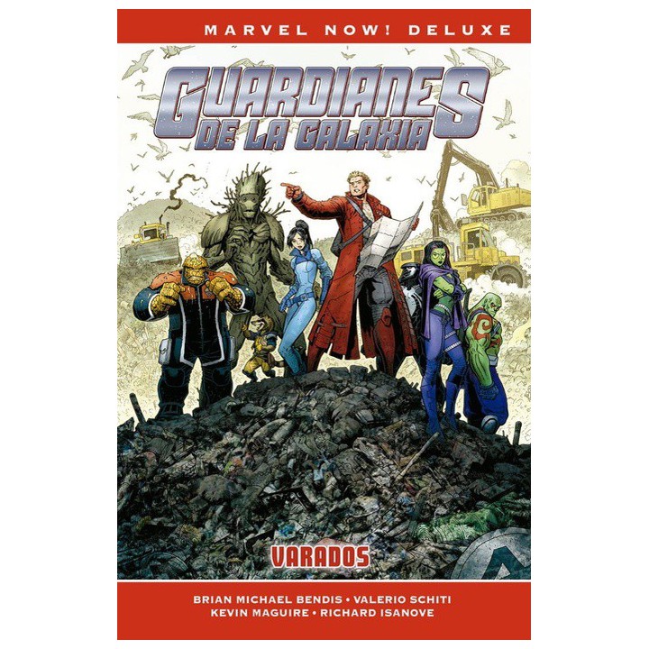 Guardianes De La Galaxia De Brian M. Bendis 05: Varados (Marvel Now! Deluxe)