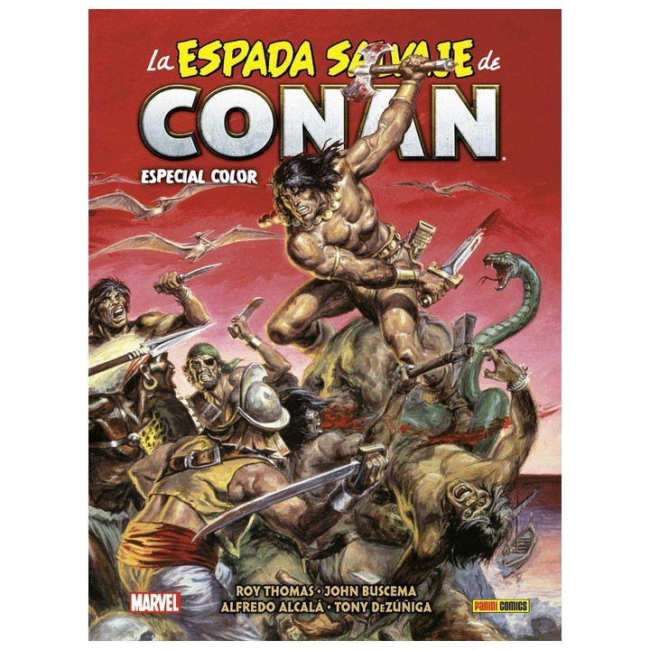 Biblioteca Conan. La Espada Salvaje De Conan - Especial Color. Marvel Comics Super Special