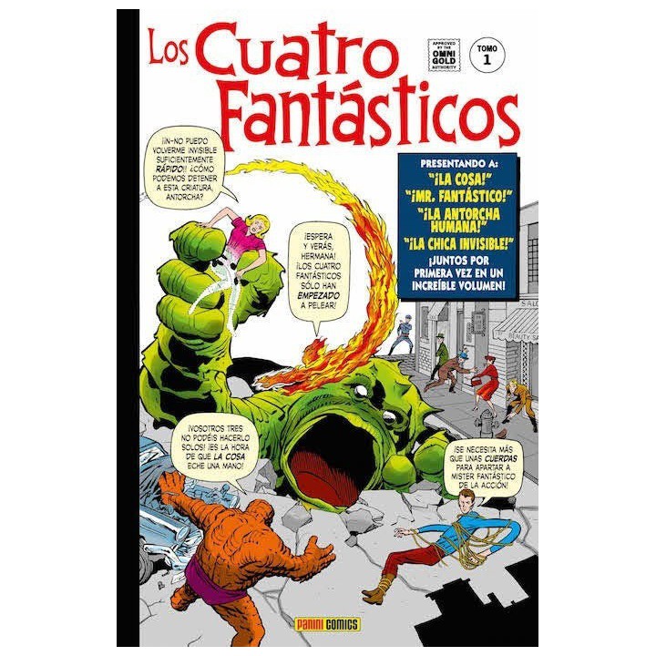 Los 4 Fantasticos 01. Genesis  (Marvel Gold)