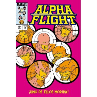 Biblioteca Alpha Flight 02. 1984 Alpha Flight 7-12 Usa