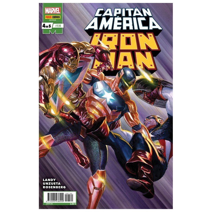 Capitan America Y Iron Man  4 De 5