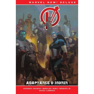 Los Vengadores De Jonathan Hickman 5. Adaptarse O Morir  (Marvel Now! Deluxe)
