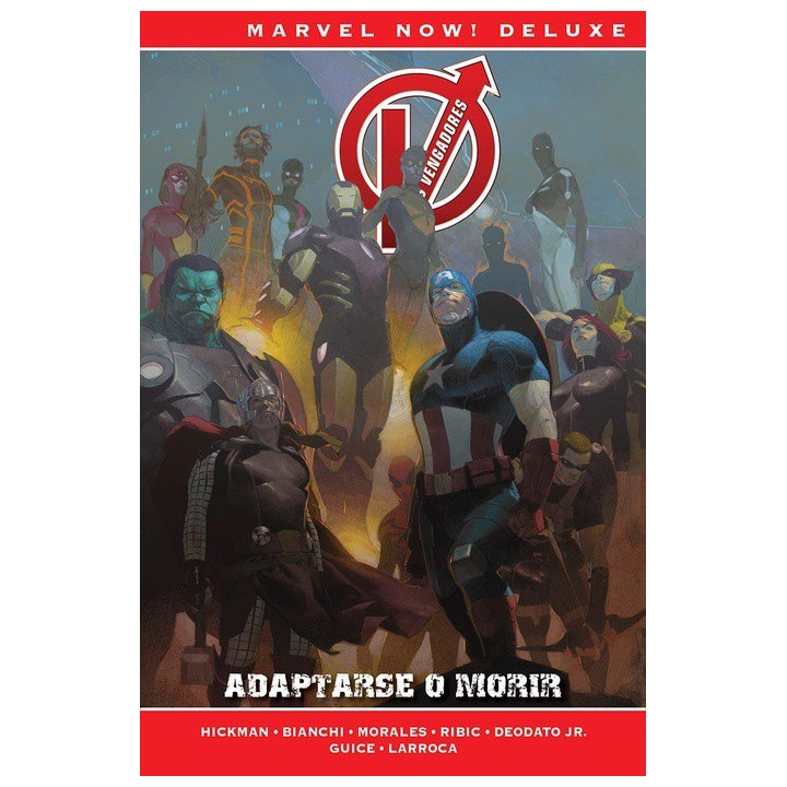 Los Vengadores De Jonathan Hickman 5. Adaptarse O Morir  (Marvel Now! Deluxe)