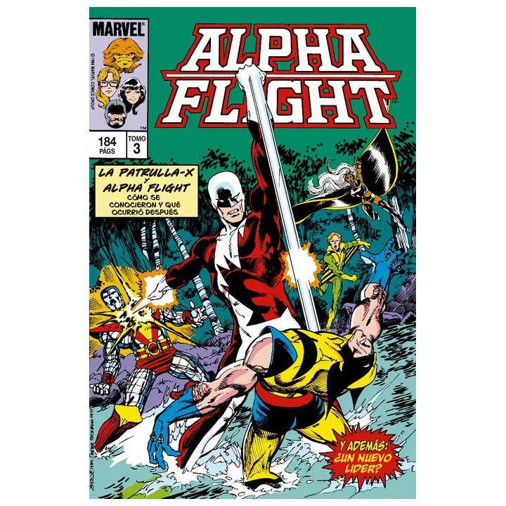Biblioteca Alpha Flight 03. 1984-85: Alpha Flight 13-19 Usa