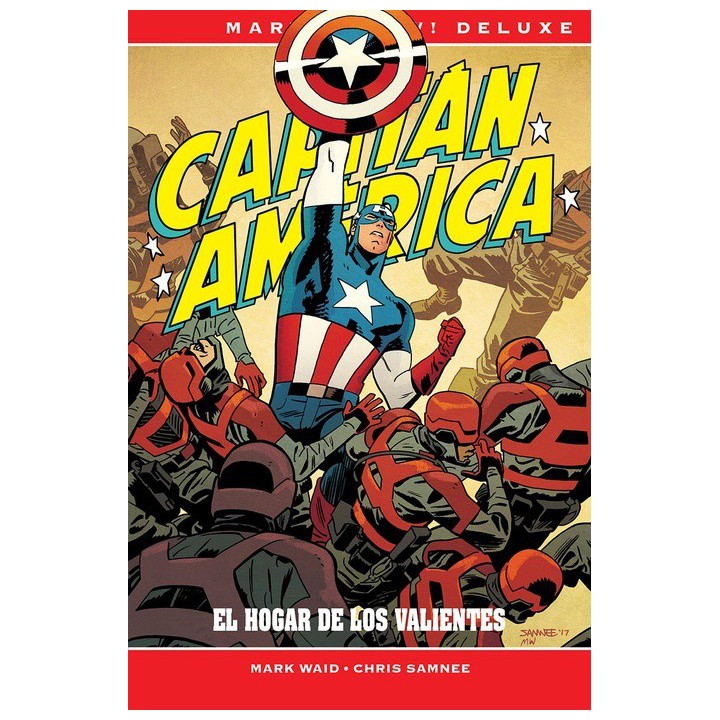 Capitán América De Mark Waid Y Chris Samnee. El Hogar De Los Valientes (Marvel Now! Deluxe )