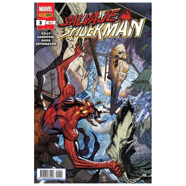 Salvaje Spiderman N 3 De 3
