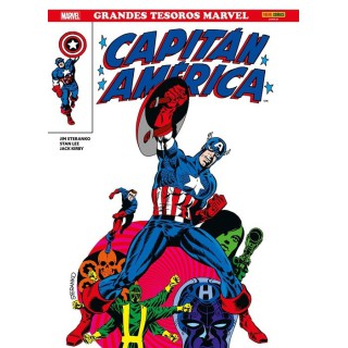 Grandes Tesoros Marvel. Capitan America De Jim Steranko