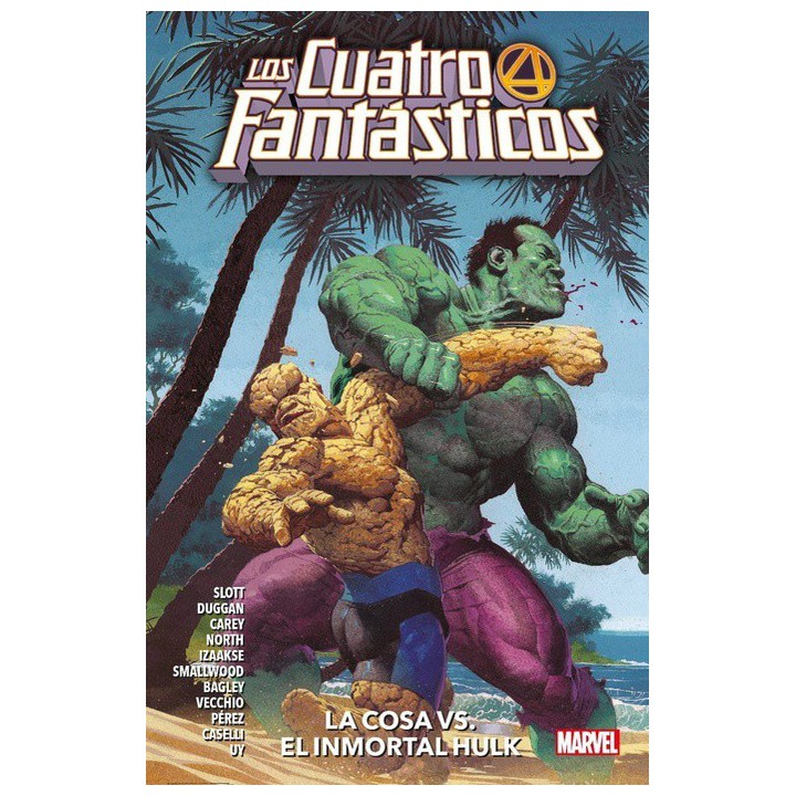 Marvel Premiere Los 4 Fantasticos 4 La Cosa Vs El Inmortal Hulk