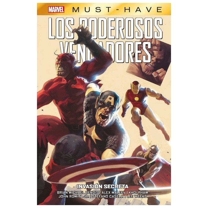 Marvel Must-have Poderosos Vengadores 3 : Invasion Secreta