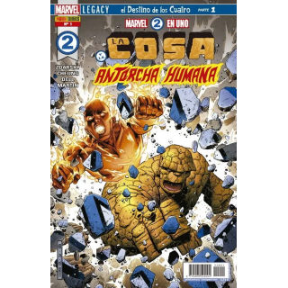 Marvel 2 En Uno (Marvel Now! Deluxe) La Cosa Y La Antorcha Humana