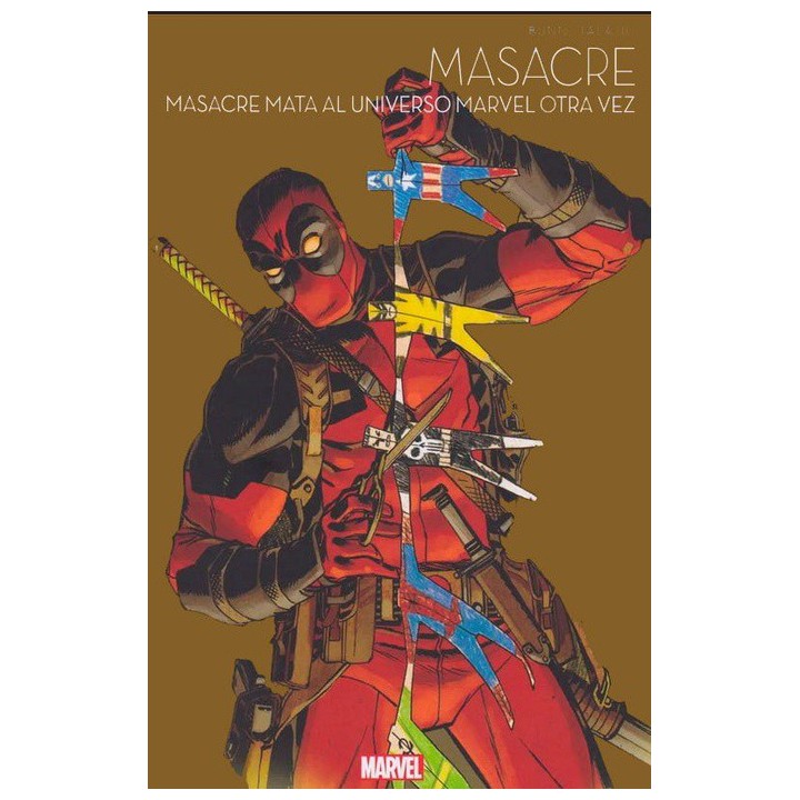 Marvel Multiverso. Masacre: Masacre mata al universo Marvel otra vez