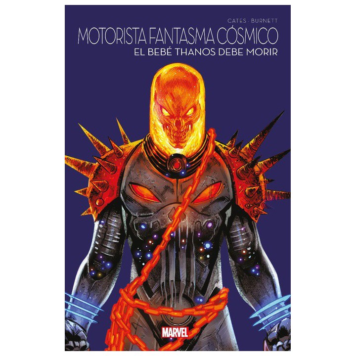 Marvel Multiverso. Motorista Fantasma Cósmico: El Bebé Thanos debe morir