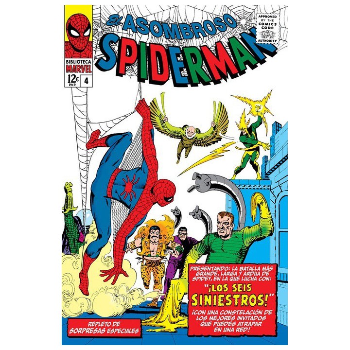 Biblioteca Marvel 22. El Asombroso Spiderman 4