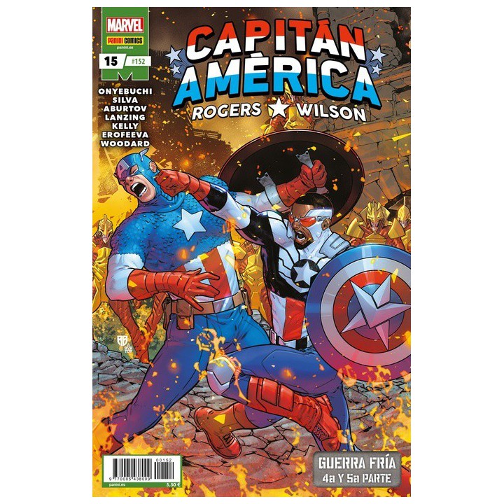 Rogers / Wilson: Capitán América 15