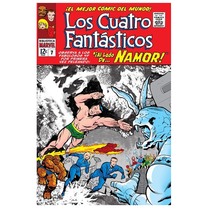 Biblioteca Marvel 27. Los 4 Fantásticos 7