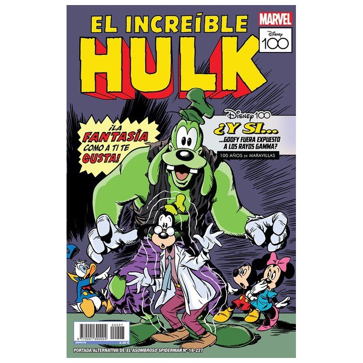 El Asombroso Spiderman  (Portada Alternativa Disney 100 - El increíble Hulk) 18
