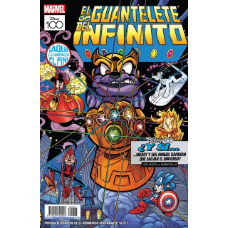 El Asombroso Spiderman  (Portada Alternativa Disney 100 - El Guantelete del Infinito) 18