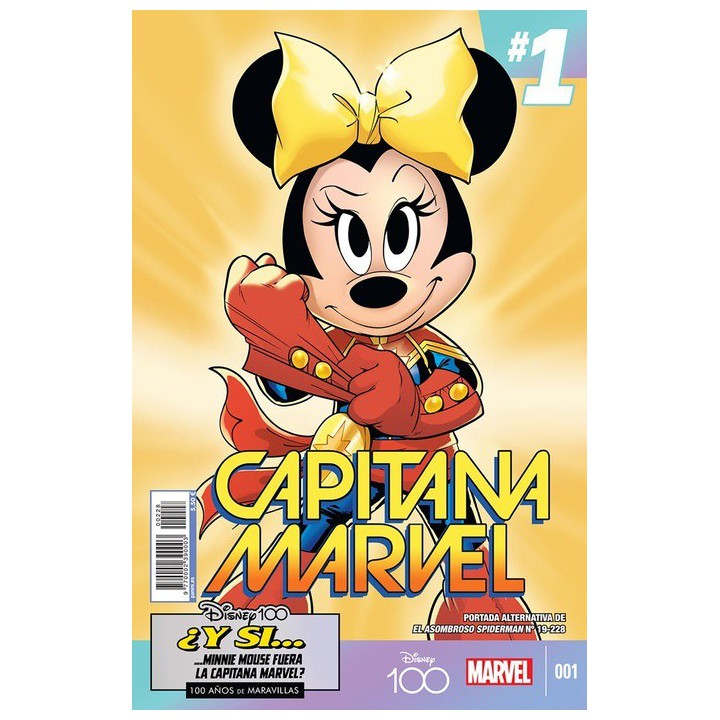 El Asombroso Spiderman (Portada Alternativa Disney 100 - Capitana Marvel) 19