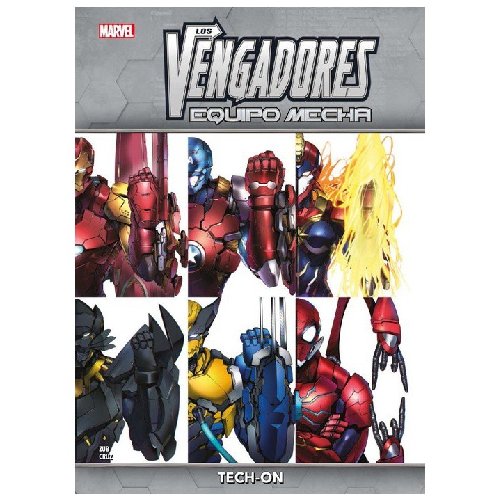 Los Vengadores Equipo Mecha: Tech-On