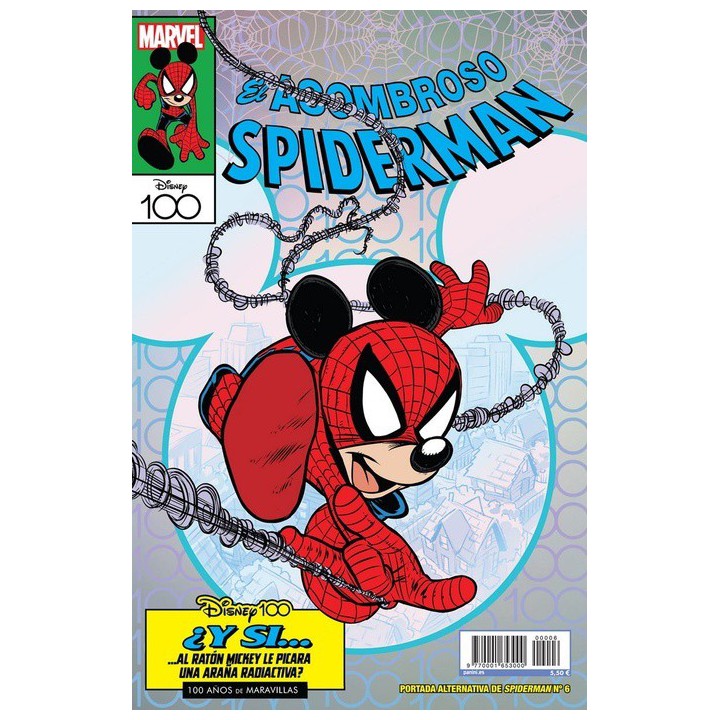 Spiderman (Portada Alternativa Disney 100 - Spiderman) 6