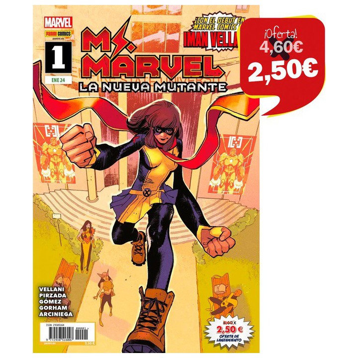 Ms. Marvel: La Nueva Mutante 1
