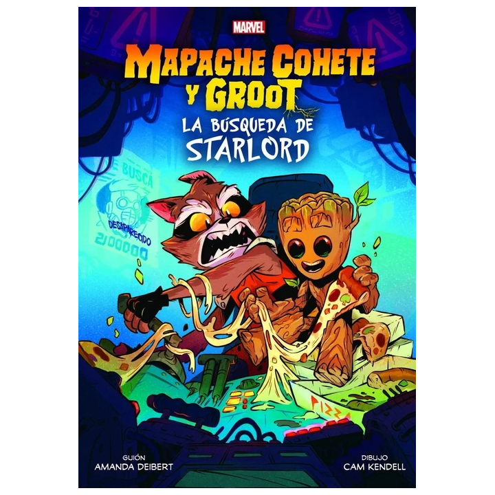 Marvel Scholastic. Mapache Cohete y Groot: La búsqueda de StarLord