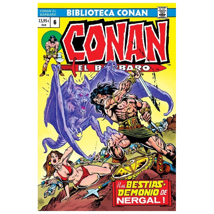 Biblioteca Conan. Conan el Bárbaro 6