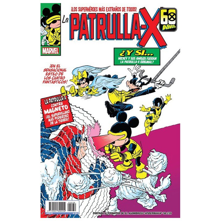 El Asombroso Spiderman (Portada Alternativa Disney - Whati if? La Patrulla-X) 30