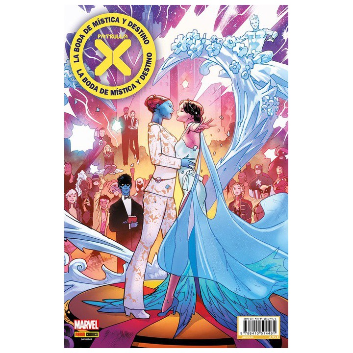Patrulla-X: La boda de Mística y Destino