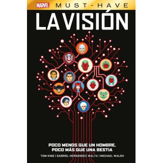 Marvel Must-Have. La Visión: Poco menos que un hombre