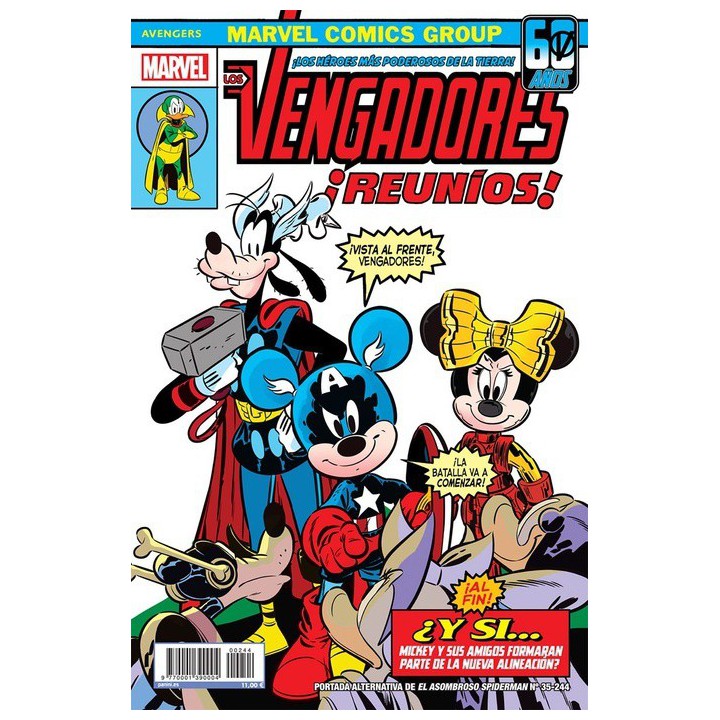 El Asombroso Spiderman (Portada Alternativa Disney - What if? Los Vengadores #151) 35