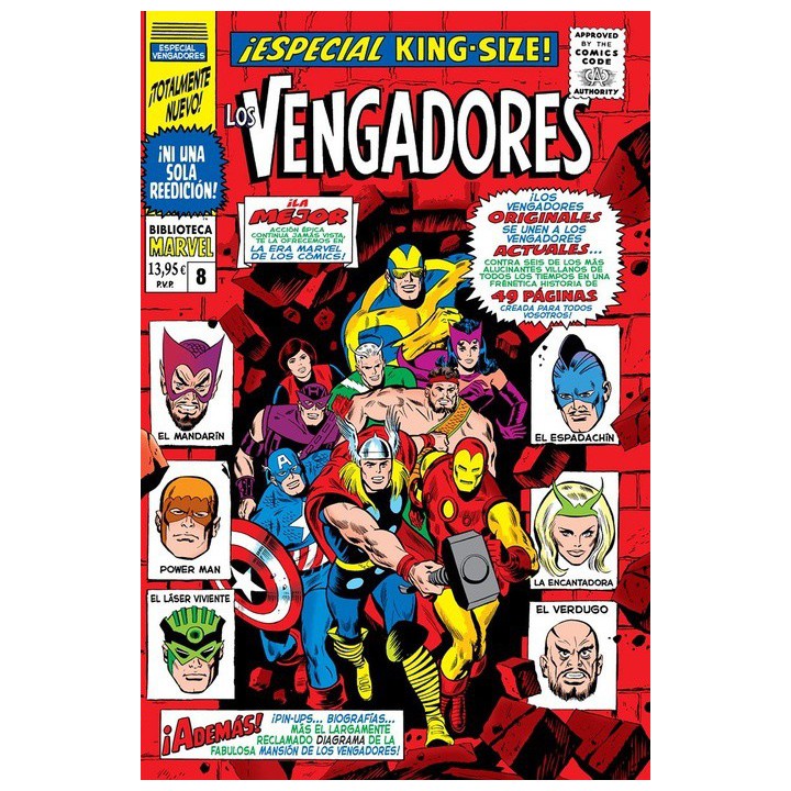 Biblioteca Marvel 77. Los Vengadores 8