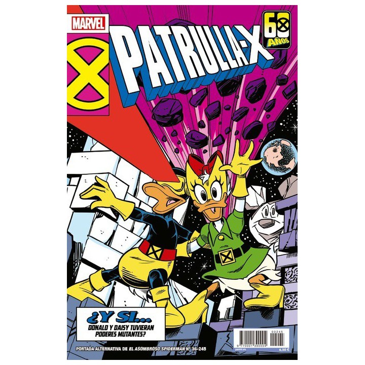 El Asombroso Spiderman (Portada Alternativa Disney - What if? La Patrulla-X #137) 36