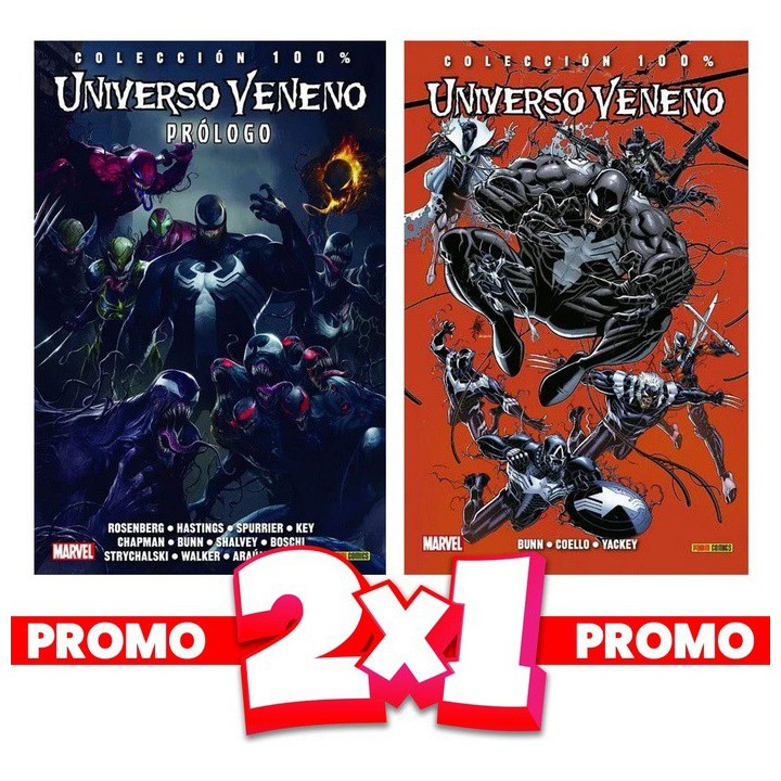 100% Marvel. Universo Veneno: Prólogo + 100% Marvel. Universo Veneno