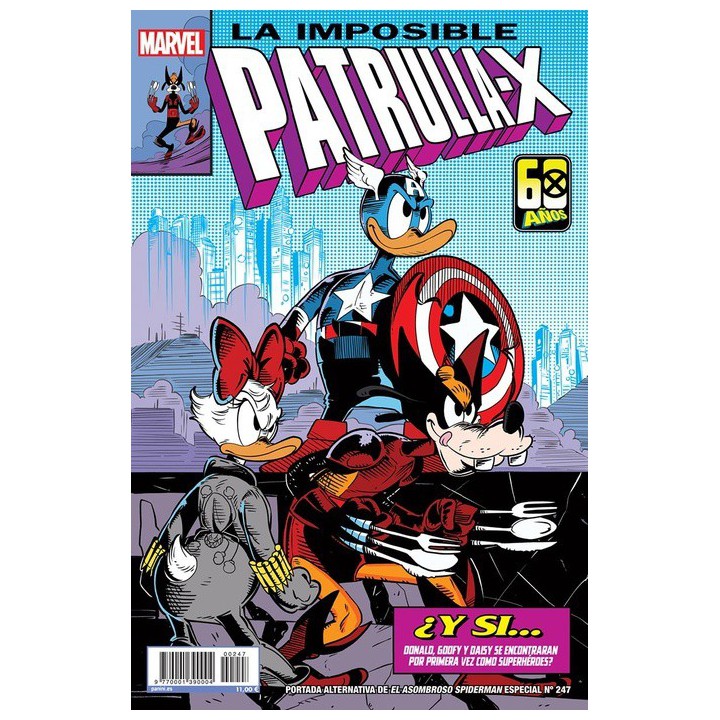 El Asombroso Spiderman Especial (Portada Alternativa Disney - What if? La Imposible Patrulla-X #268