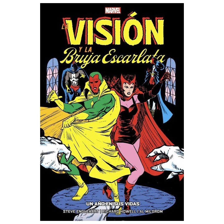 100% Marvel HC. La Visión y la Bruja Escarlata: Un año en sus vidas