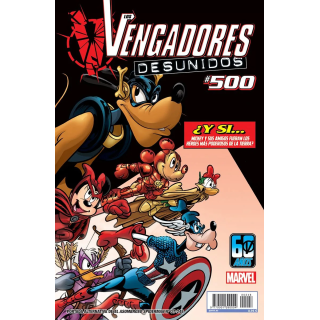 El Asombroso Spiderman (Portada Alternativa Disney - What if? Los Vengadores #500 37