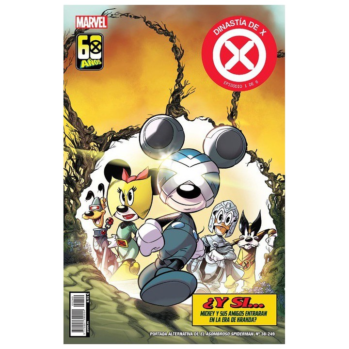 El Asombroso Spiderman (Portada Alternativa Disney - What if? Dinastía de X #1 38