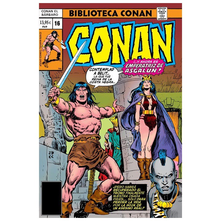 Biblioteca Conan. Conan el Bárbaro 16