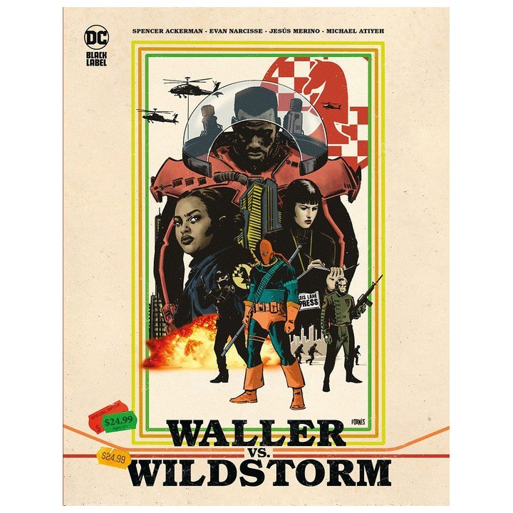 DC Black Label. Waller Vs. Wildstorm